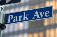 Park Avenue Schild